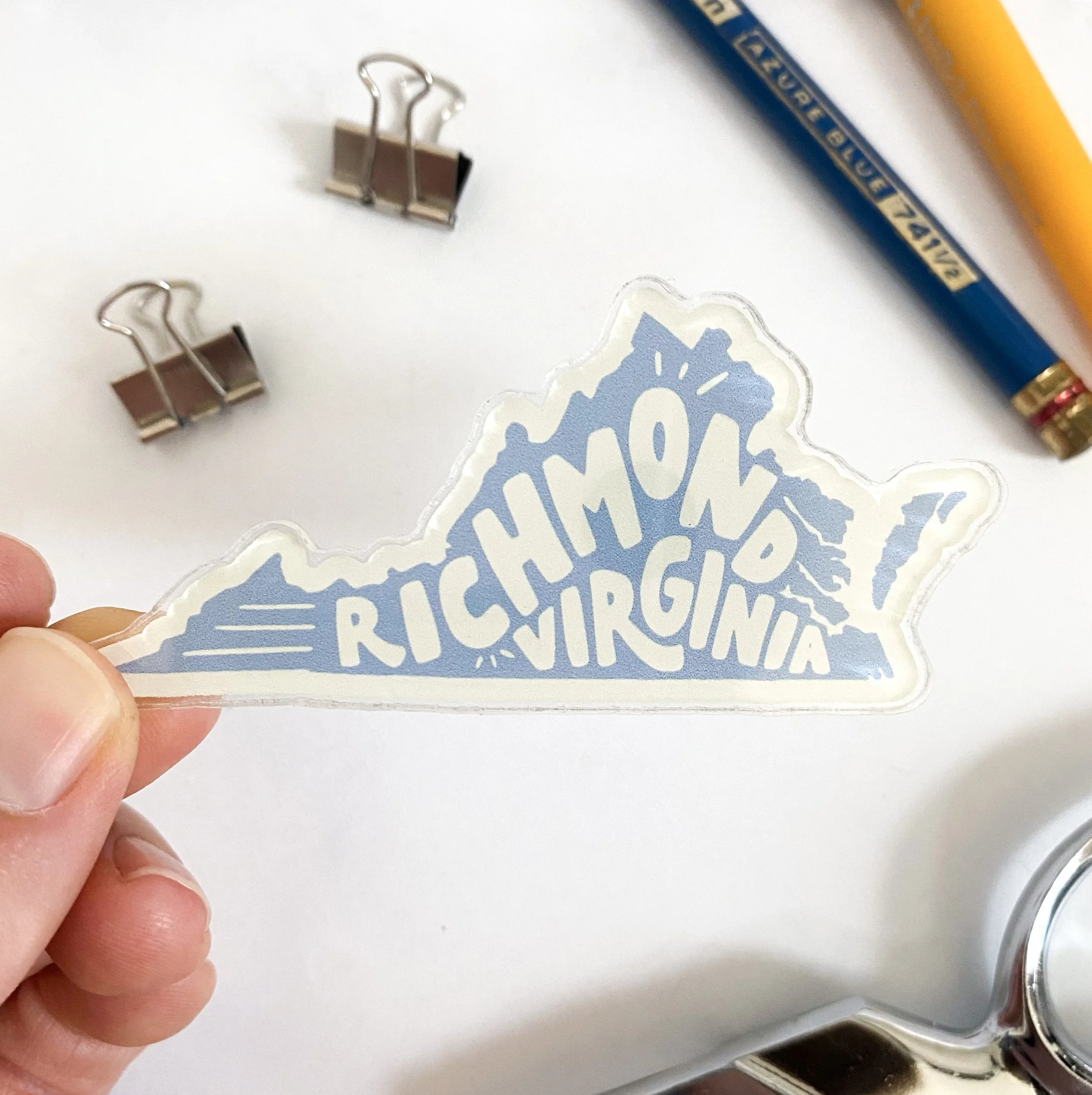 Richmond Blue Acrylic Magnet 2 - Billie Claire.jpg