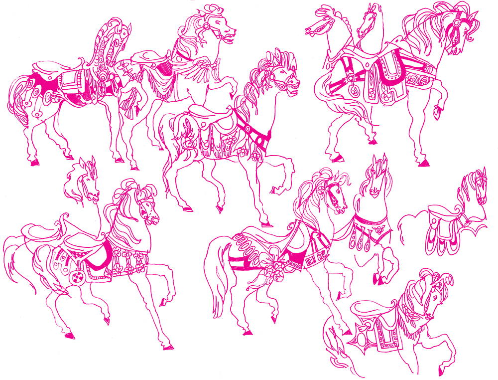 CAROUSEL HORSES