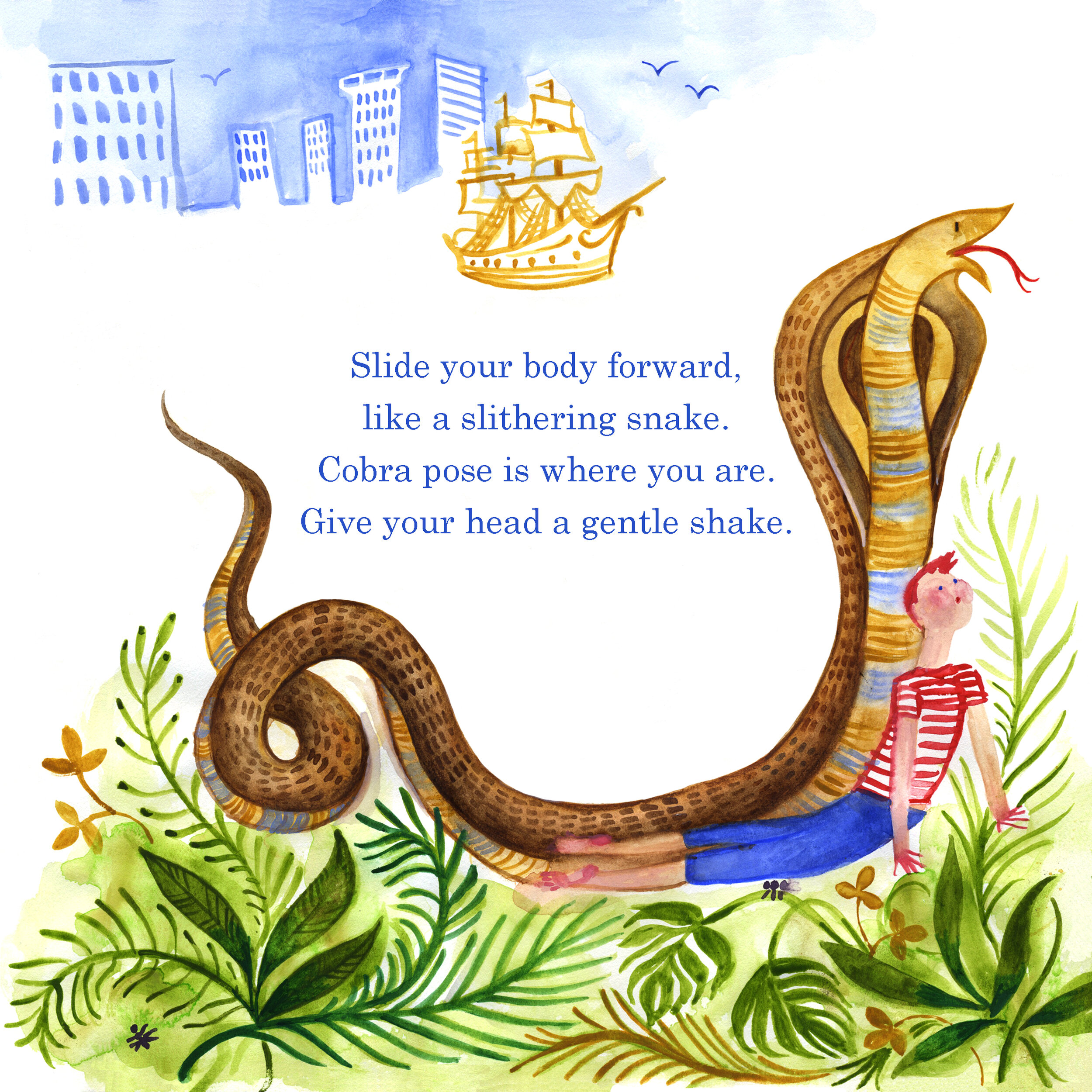  A PAGE FROM THE CHILDREN'S BOOK SET YOUR INTENTION