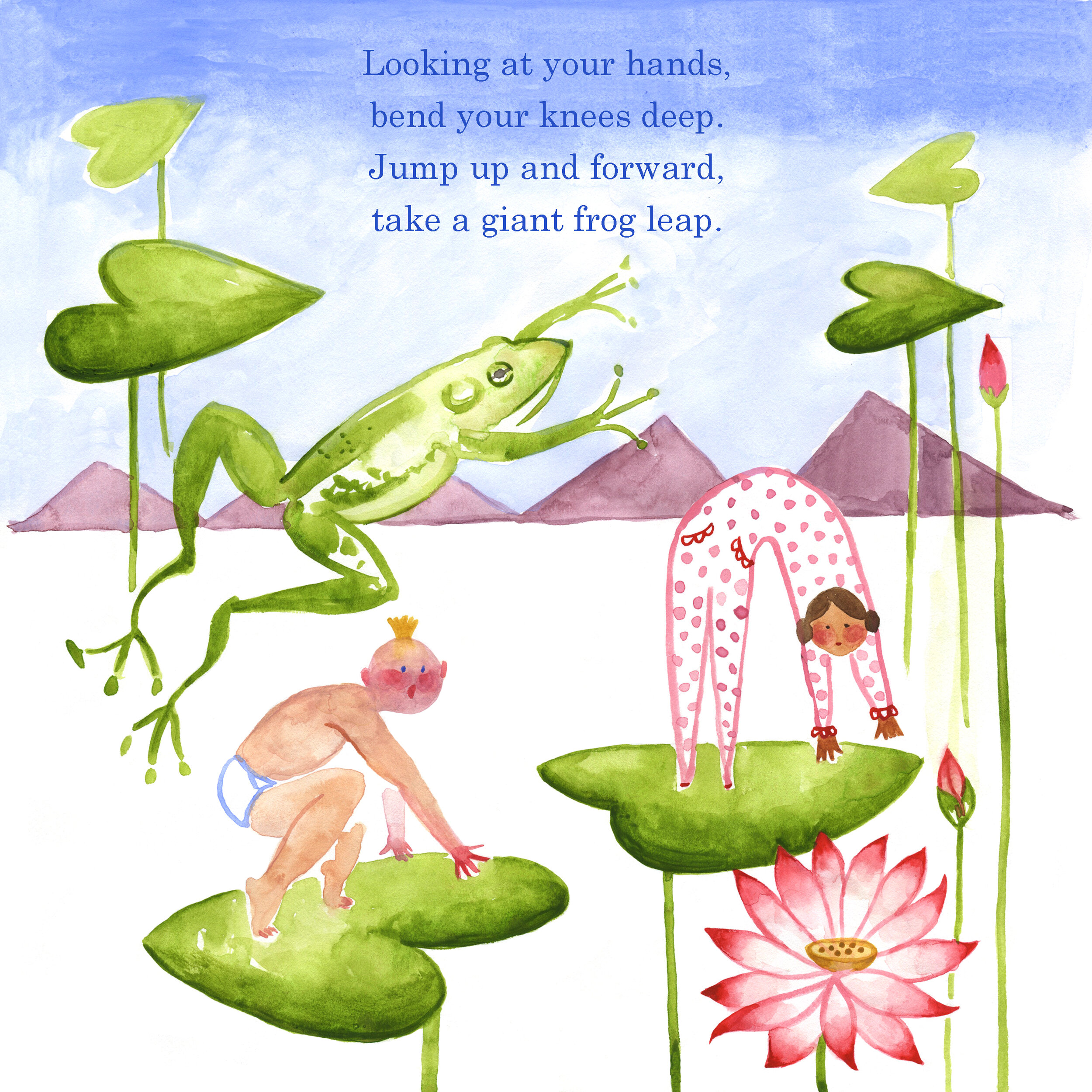  A PAGE FROM THE CHILDREN'S BOOK SET YOUR INTENTION