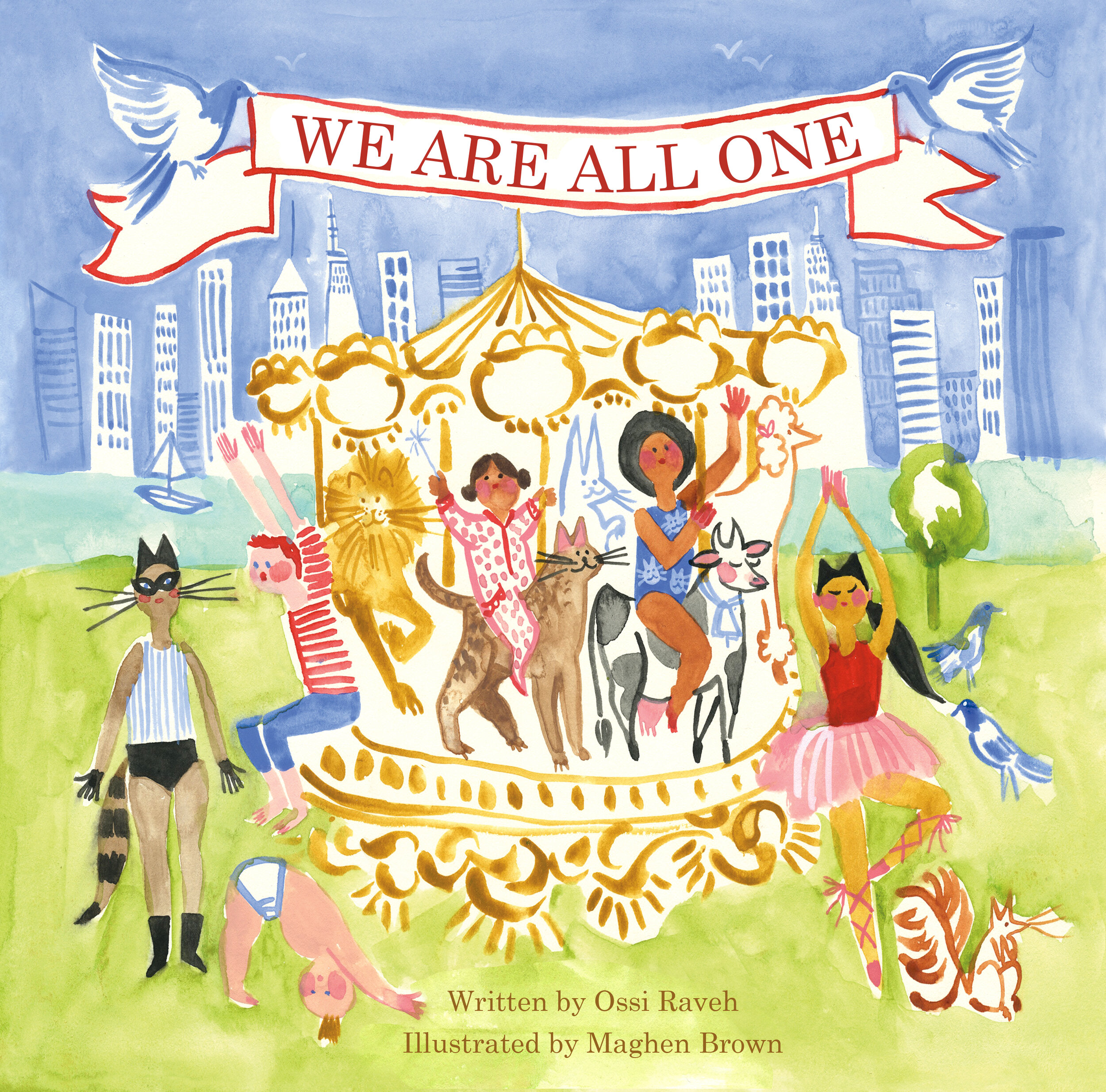 THE COVER OF THE CHILDREN'S BOOK WE ARE ALL ONE