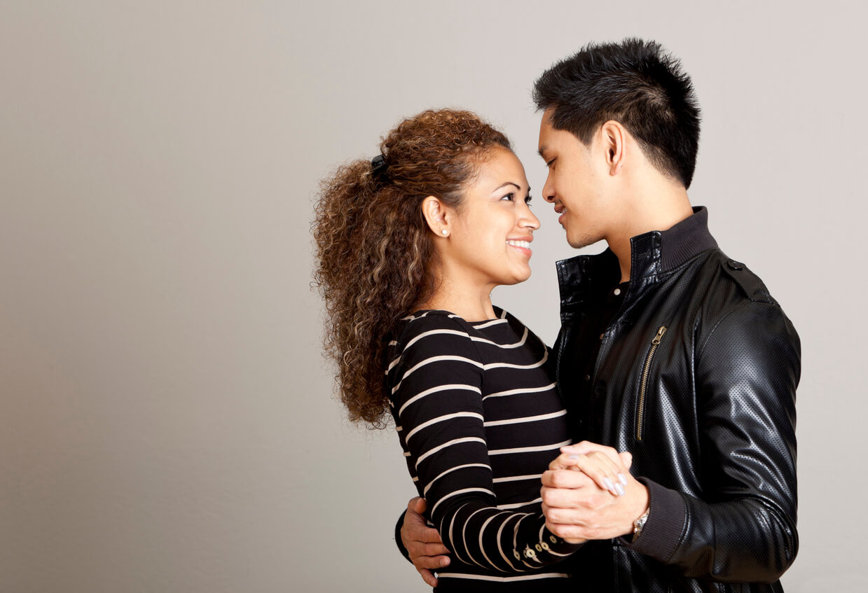 Wedding Dance Lessons - Couple practicing for their wedding with dance lessons