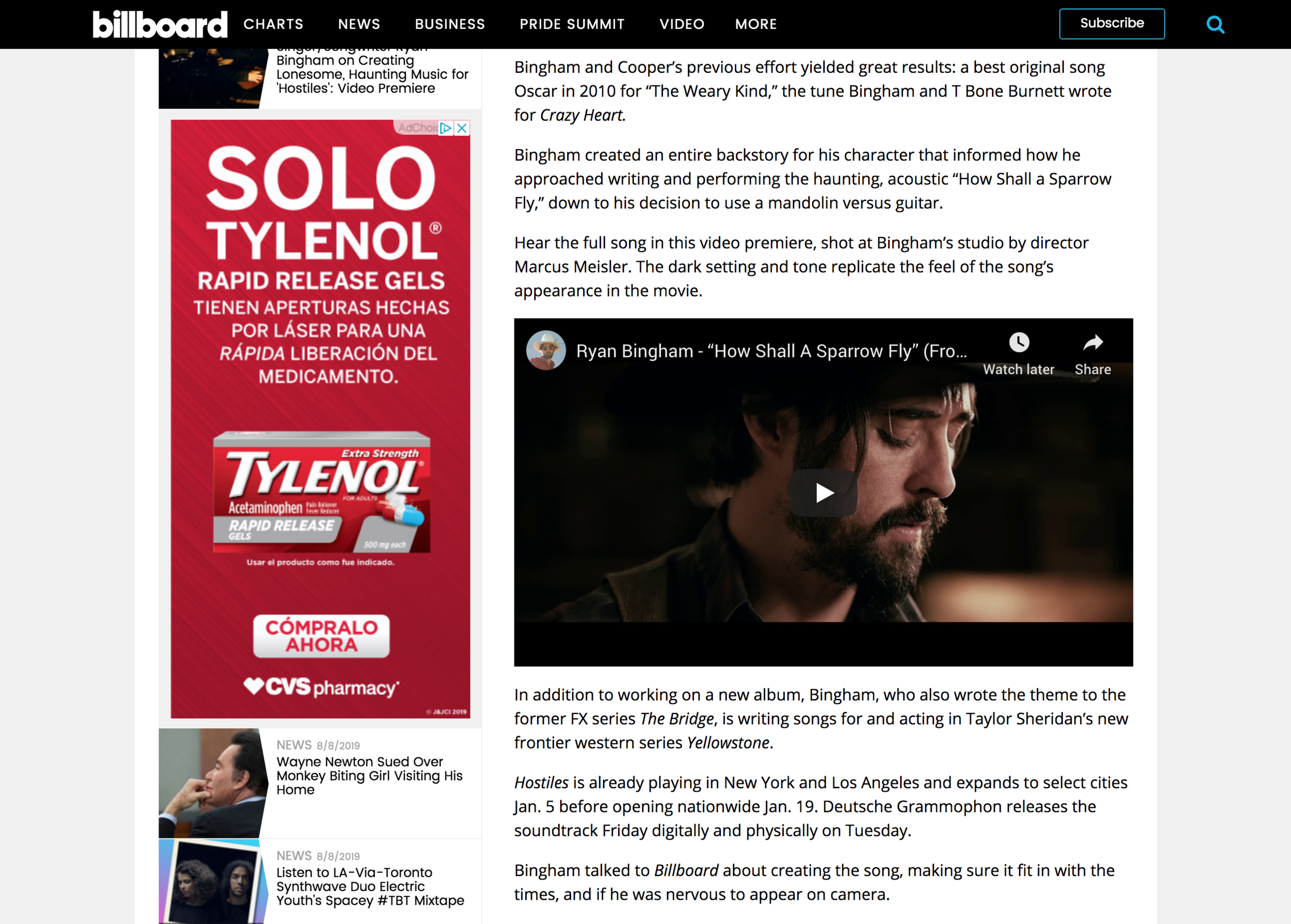 Marcus Meisler - Billboard Magazine