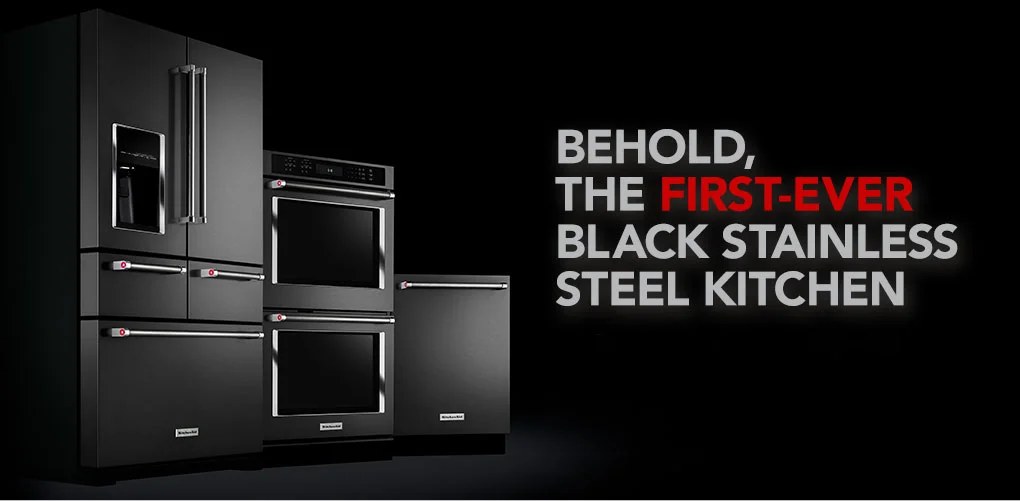 Kitchenaid Black Stainless Steel