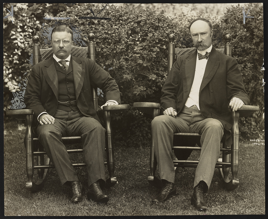 Pres. Theodore Roosevelt and VP Charles Fairbanks