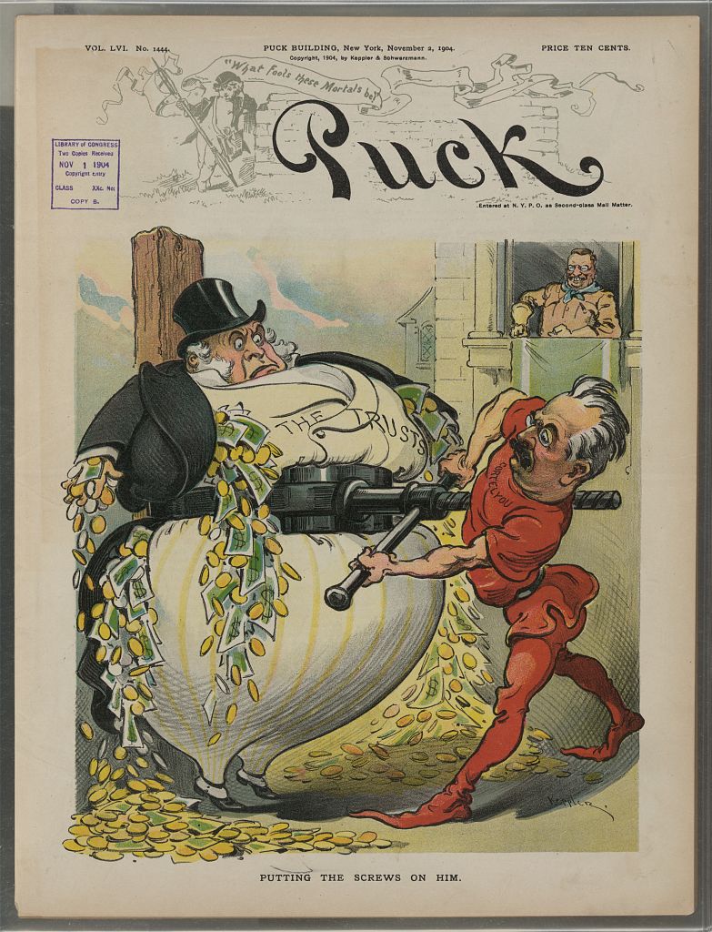 Putting the Screws on Him - Nov. 2, 1904