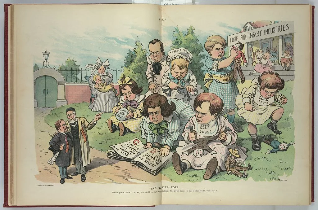The Tariff Tots - Aug. 23, 1905
