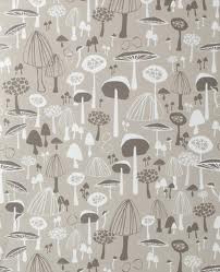Vintage Mushroom Wallpaper