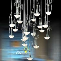 Modern Mushroom Chandelier