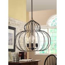 Mushroom Wire Chandelier, I would add vintage light bulbs.