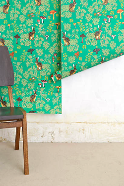 Mushroom Wallpaper from Anthropologie - Vancouver