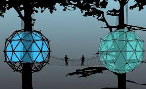 GLASS Orb Tree House
