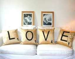 The LOVE of Shantung, is a smart choice in pillow fabrics - it will wear well. Also light reflective against sofa fabrics, giving an illusion of two dimensional design in the space. Remember this if you have a large sofa, and want it to have a balanced voice in a small space. 