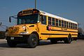 The Yellow School Bus, caution Children on board and around. We are alerted. 