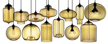 Glass Orb Pednant Lighting