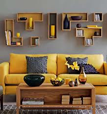 Modern Yellow Submarine in decor of a lounge design room. 