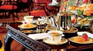 High Tea served in true English style, silver service & china
