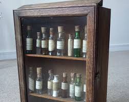 Wooden Pharmacy Cabinet