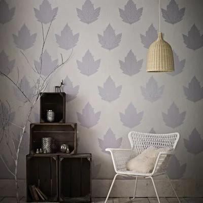 Wallpaper: Maple - a modern twist for a Canadiana Design! 