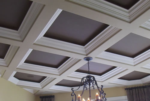 Two Tone Coffered