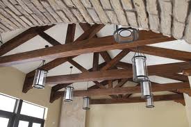 Exposed Truss Beams