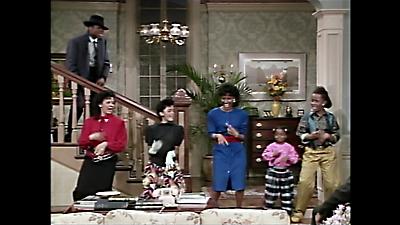 The stage stairs on The Cosby Show