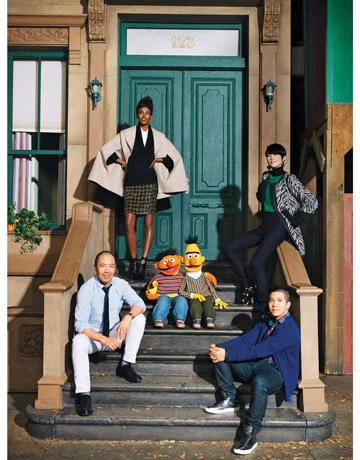 Our first steps on Sesame Street