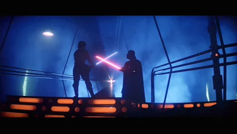 Staircase of passage......Darth is YOUR Father? 