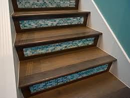 Modern glass framed tile