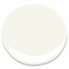 The white is crisp and elegant against the bold and dramatic Super Nova. Simply White by Benjamin Moore Paints