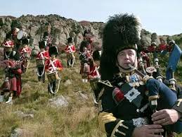 The Skirl of the Pipes in the hills.....