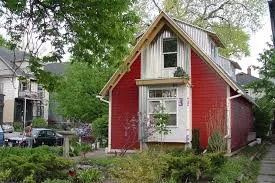 A Tiny House metal roof, bold yet simple. 