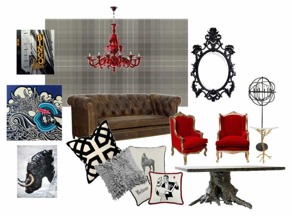 Rich n' Bold Living Room