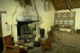 Inside Burns cottage 