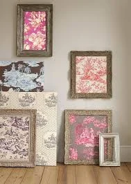 Framed out wallpaper collection. 