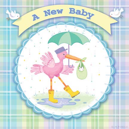 BBY11-stork umbrella