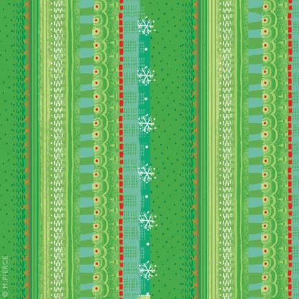 X_13-green knit pattern