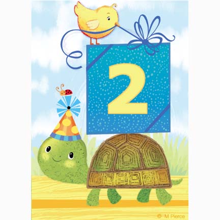 bday-15- Turtle 2 present
