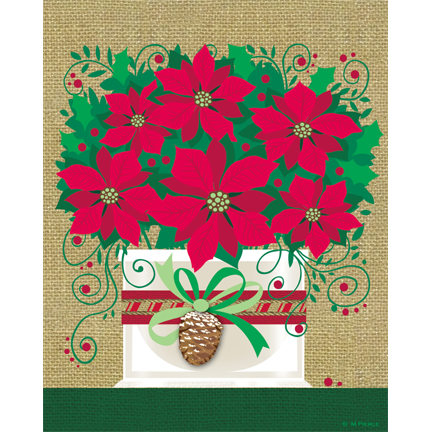 xmas-15-brlp poinsettia vase