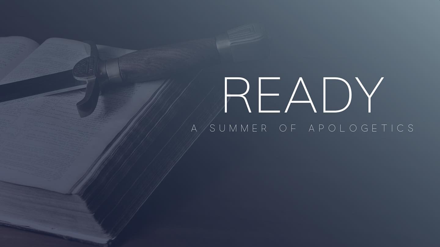 Happy 4th of July! 🇺🇸 Celebrating our freedom this morning by starting a new sermon series.
Join us for &ldquo;READY&rdquo; - A Summer Of Apologetics.