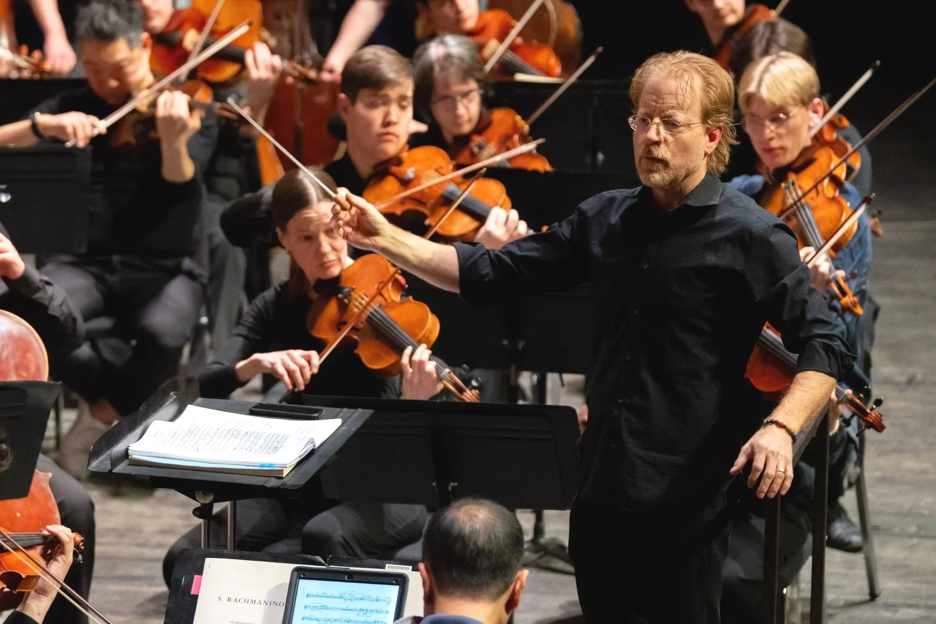 Jeffery Meyer on the podium