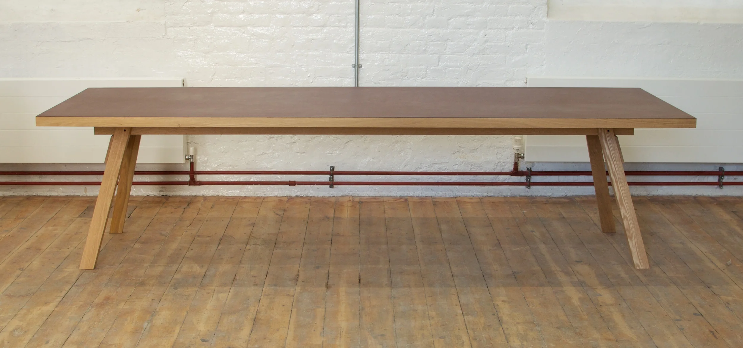 Hult work tables September 2014 We have made & installed 4no 3m long work tables at the new Hult Business School Campus in East London. Click here for more information.