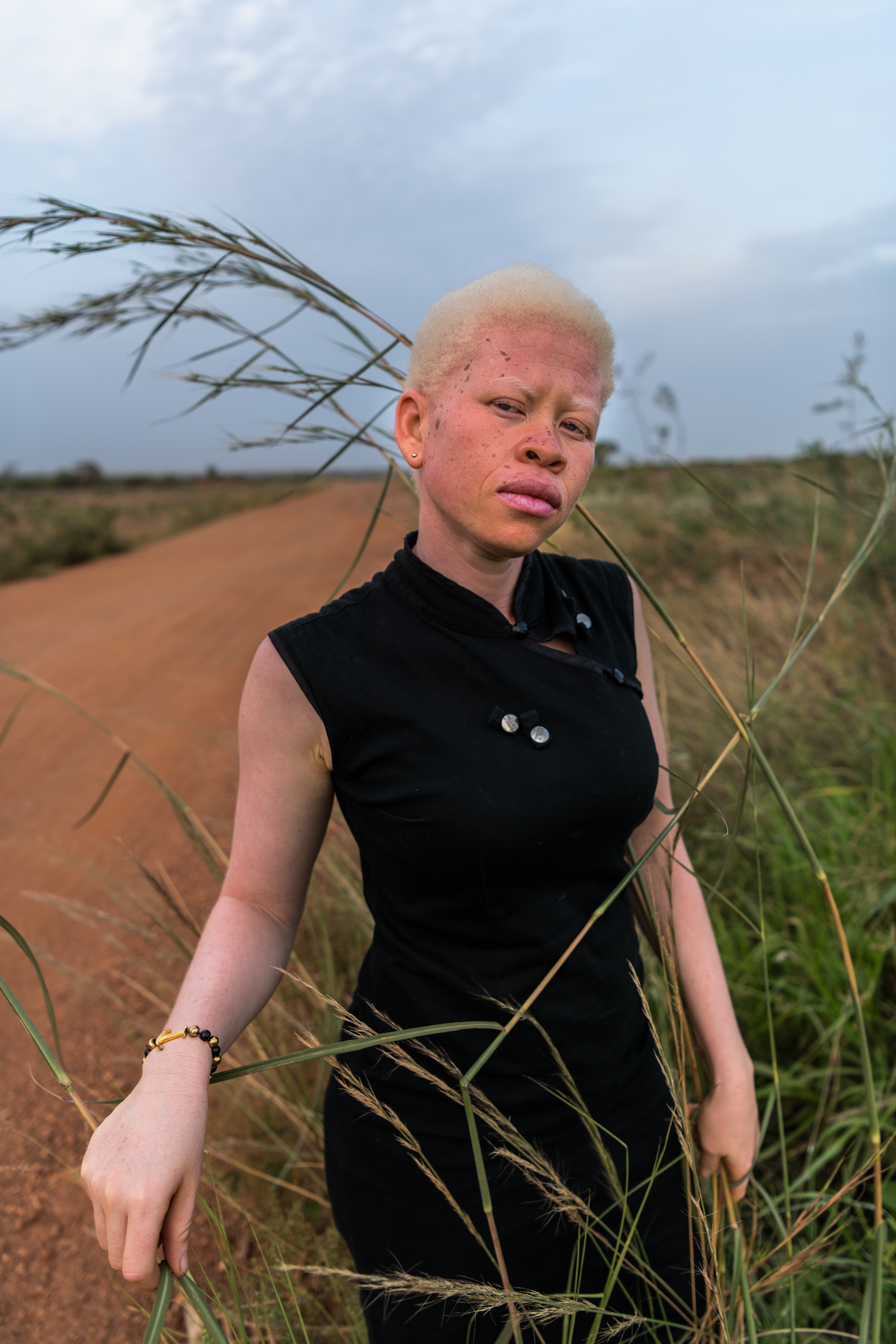 Bernice Agboada, 19, an aspiring model, in Ashaiman, Ghana