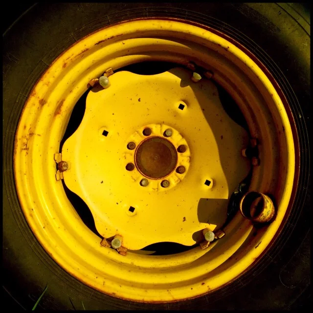 Yellow wheel