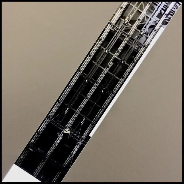 Suspended panels and ceiling armature (from Philippe Parenno installation)