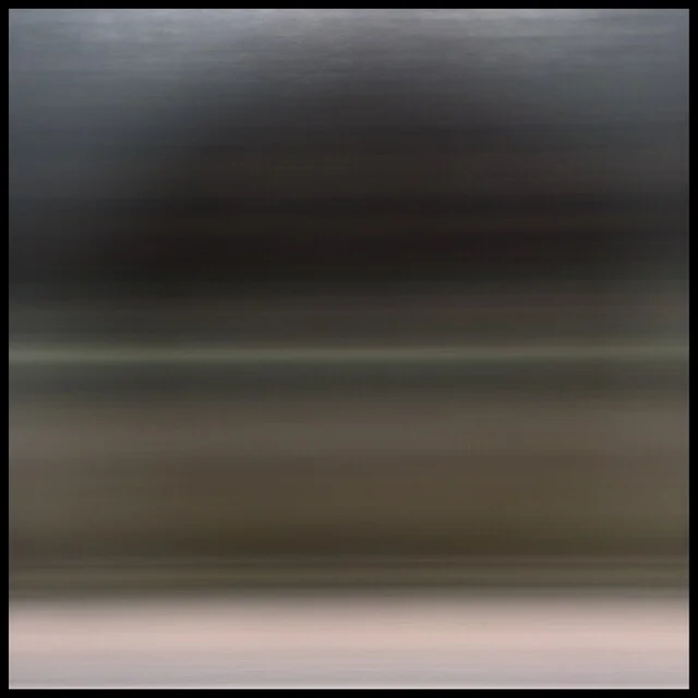 Train gliding at 200 mph seen from another train gliding at 200 mph in the opposite direction