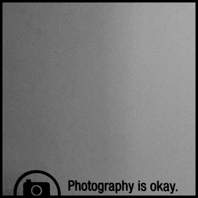 Photography is okay