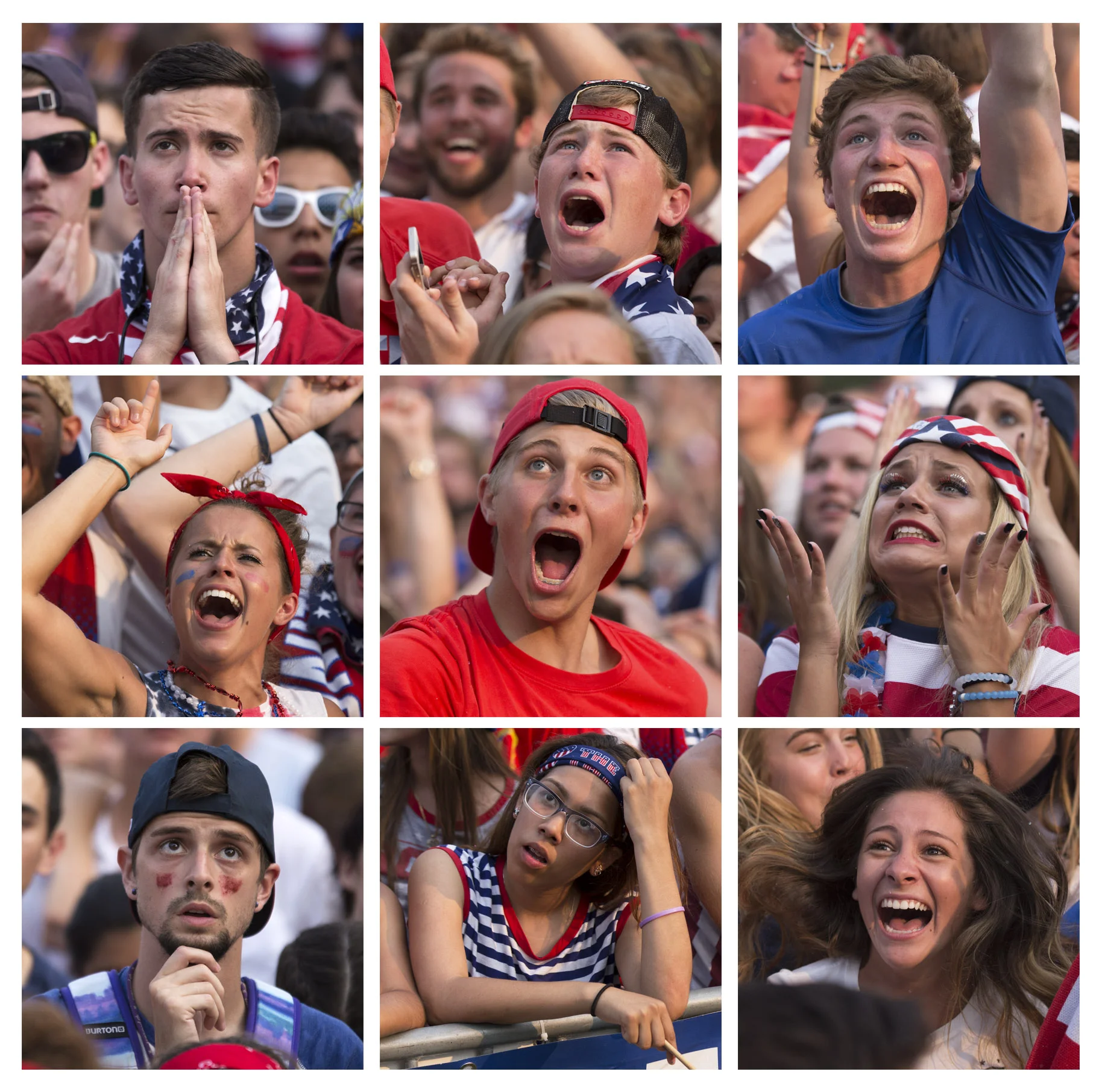 Reactions to the Women's World Cup 2015 Final during a viewing party on Sunday, June 30, 2015, in Chicago's Lincoln Park.