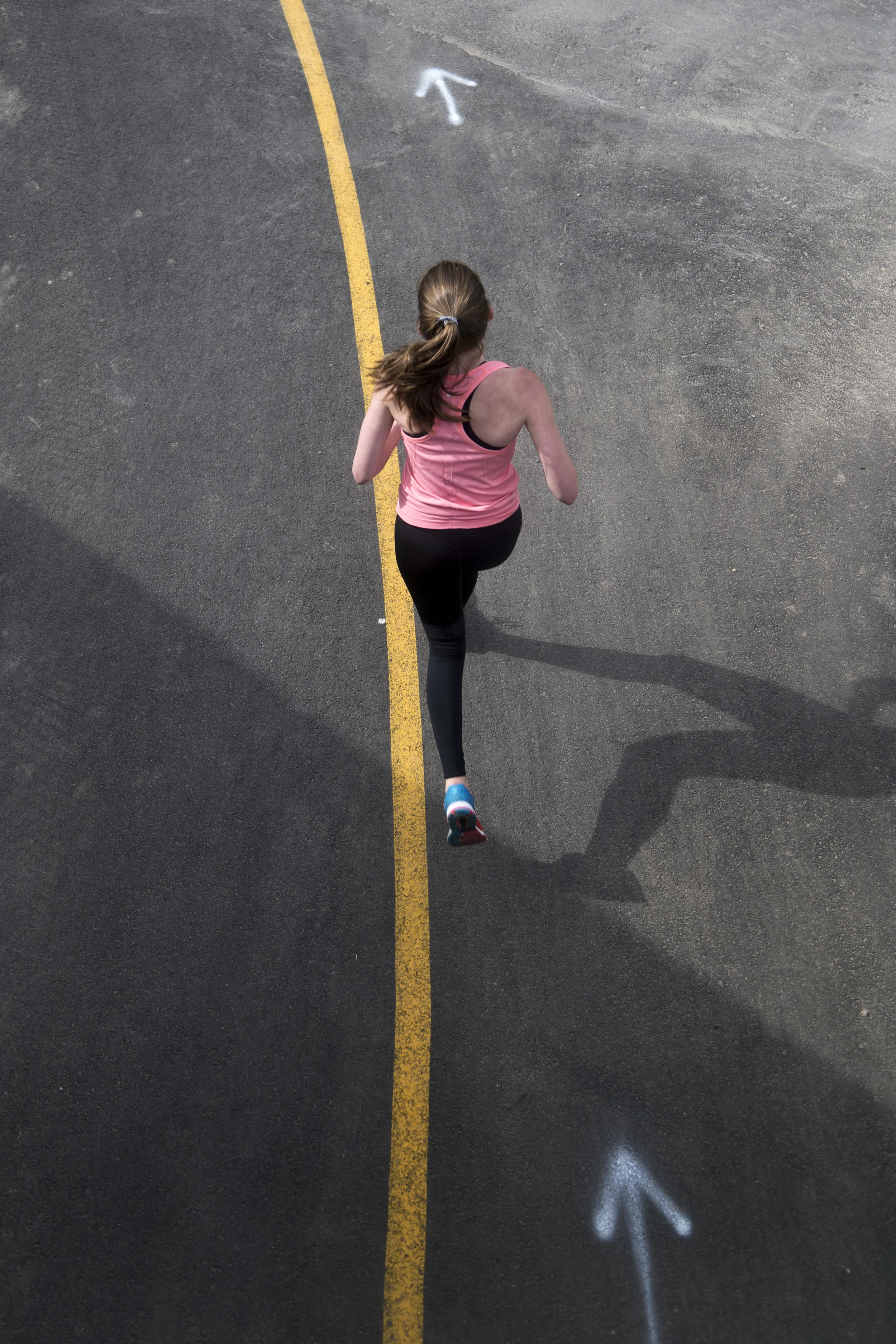 A runner competes in the Jackson Hole Half Marathon on Saturday, June 11, 2016, in Jackson, Wyo.