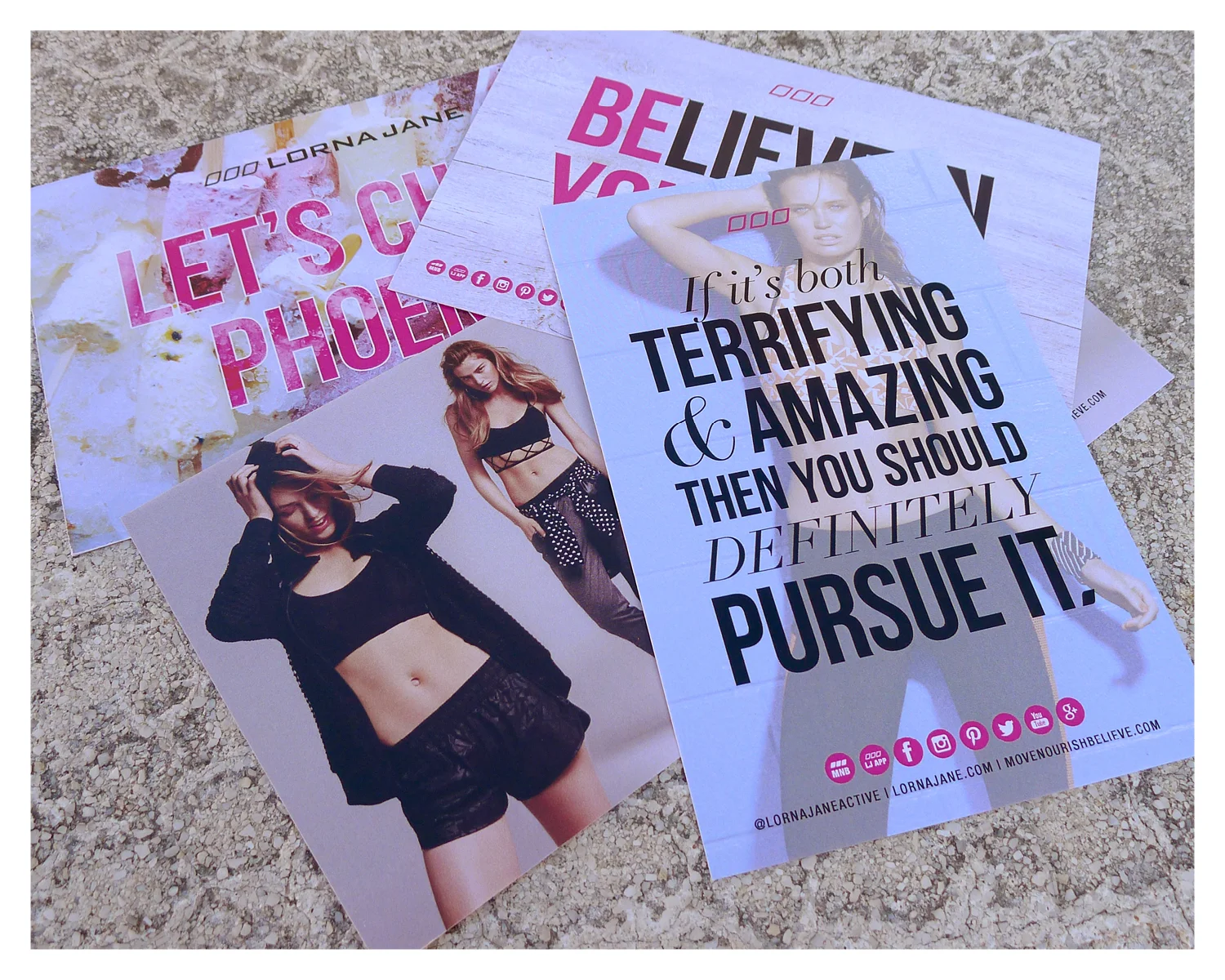  Lorna Jane Activation Postcards (2014) 
